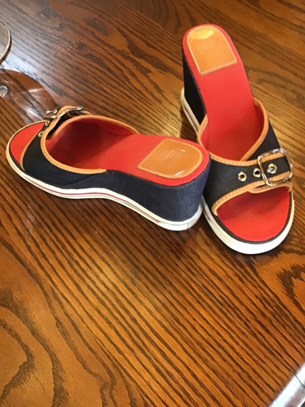 Coach wedge heels